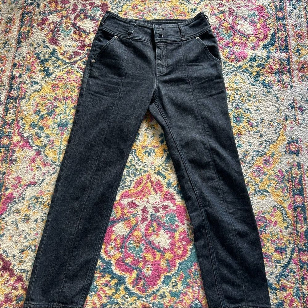 Anthropologie Pilcro  dark wash trouser denim